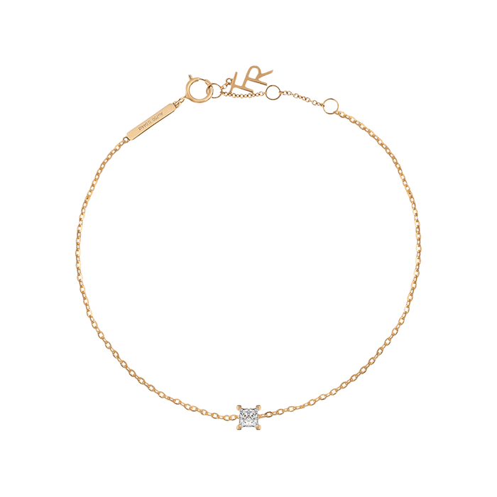  Mercury solitaire bracelet - Princess Cut Lab-Grown Diamond Solitaire Bracelet -  The Future Rocks -    1 