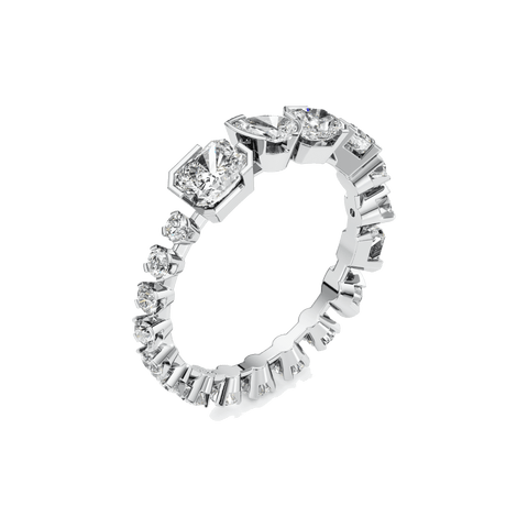  Meta eternity ring - Meta Lab-Grown Diamond Eternity Ring -  The Future Rocks  -    7 