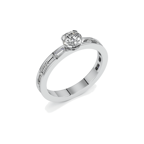  Meta solitaire ring - Meta Lab-Grown Diamond Solitaire Ring -  The Future Rocks  -    5 