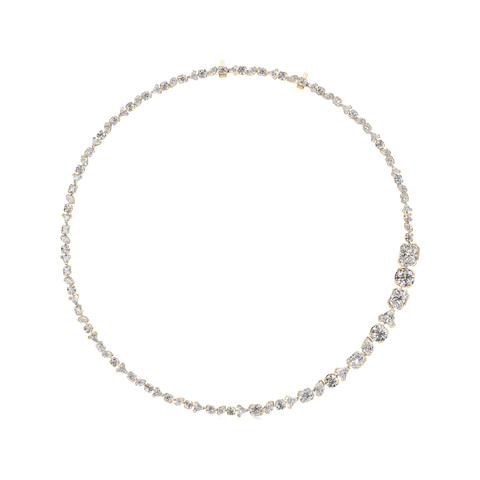  Meta statement necklace - Meta Lab-Grown Diamond Tennis Necklace -  The Future Rocks  -    1 