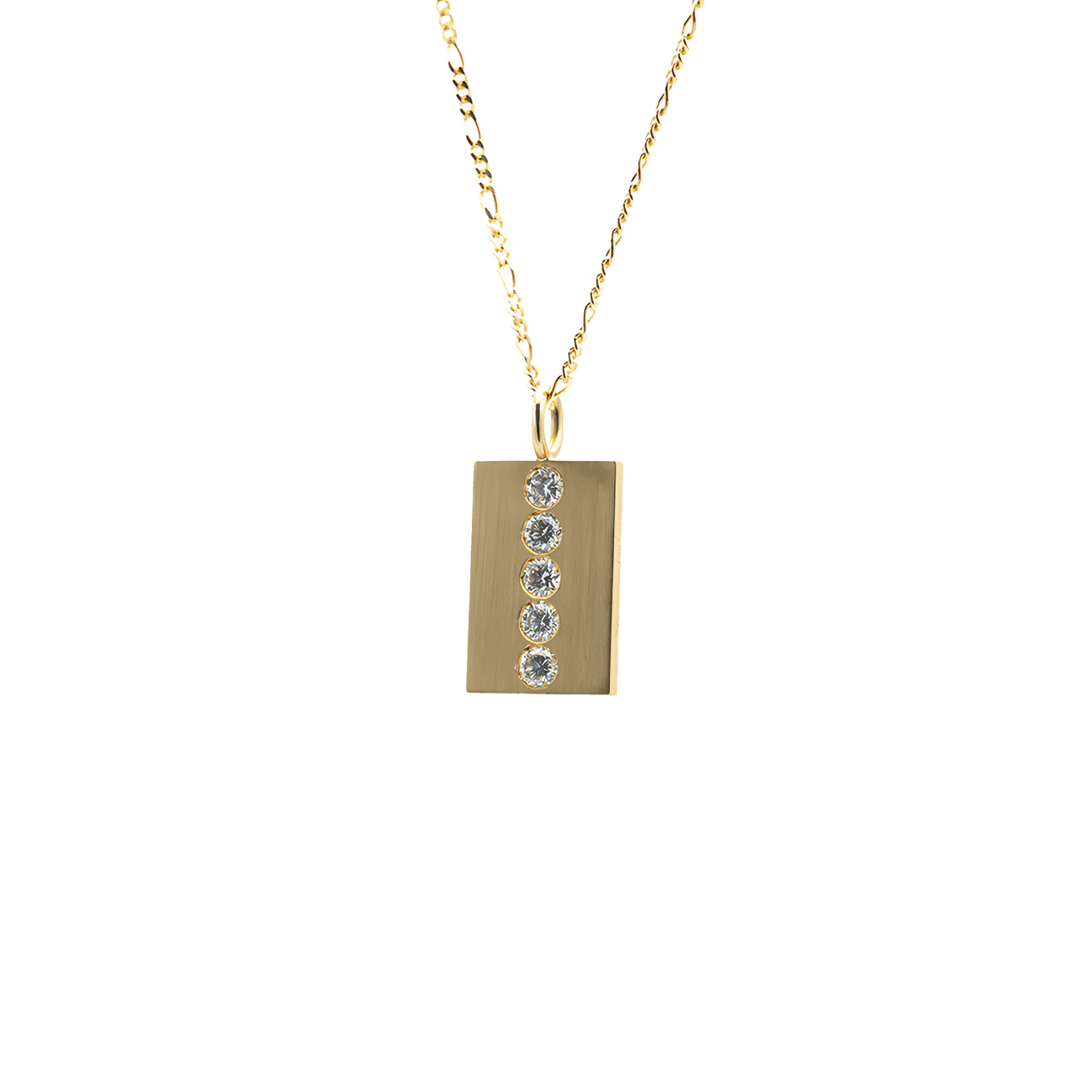  Name pendent necklace - Lab-Grown Diamond Name Pendent Necklace -  The Future Rocks -    1 