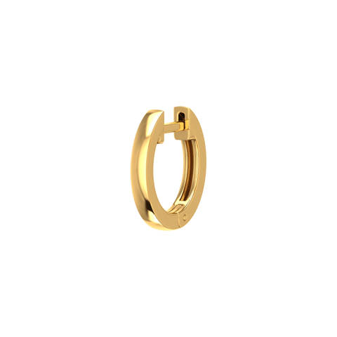  One essential hoops - 18K Recycled Gold One Essential Hoop Earrings -  The Future Rocks  -    2 