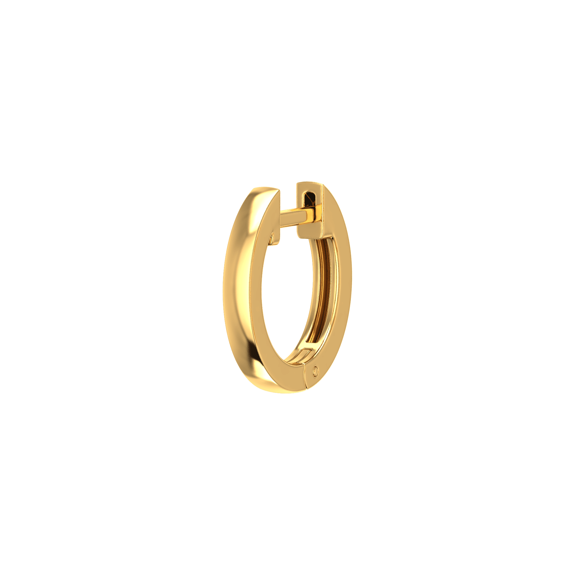  One essential hoops - 18K Gold Hoop Earrings -  The Future Rocks -    3 