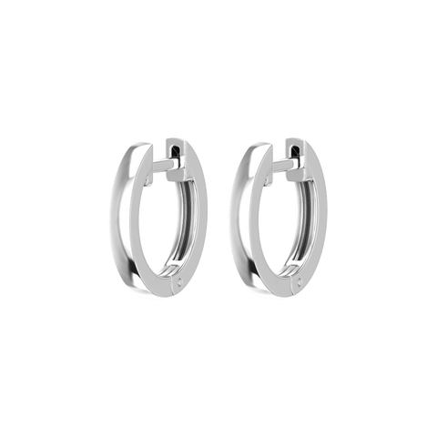  One essential hoops - 18K Recycled Gold One Essential Hoop Earrings -  The Future Rocks  -    4 
