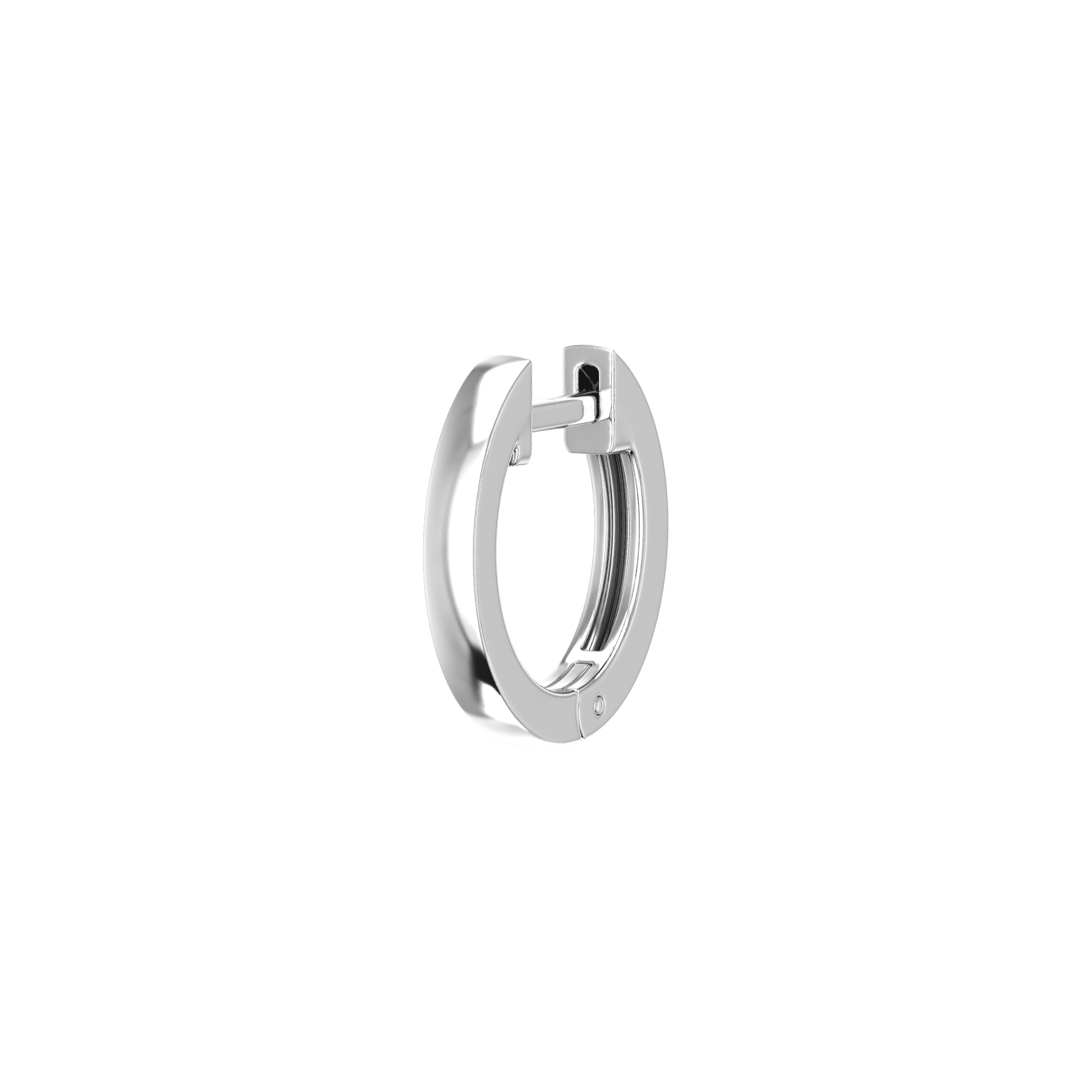 One essential hoops - 18K Gold Hoop Earrings -  The Future Rocks -    6 