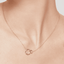  Orbit pink necklace - Lab-Grown Pink Diamond Orbit Pendant Necklace -  The Future Rocks  -    2 