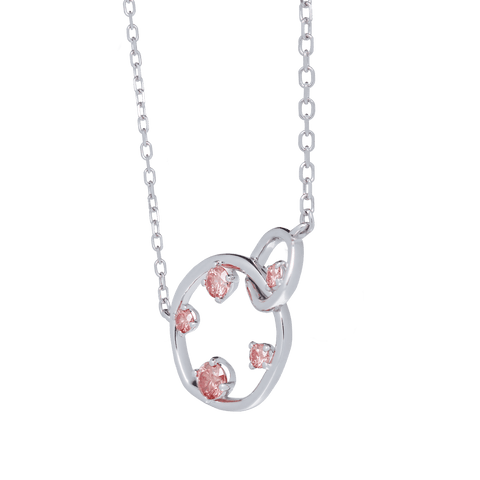  Orbit pink necklace -  -  The Future Rocks  -    9 