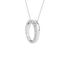  Oval pendant necklace - 18K Gold Lab-Grown Oval Diamond Pendant Necklace -  The Future Rocks  -    5 