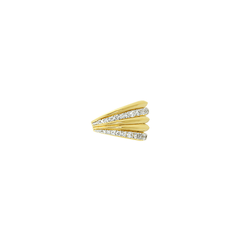  Palm conch ear cuff - Gold Vermeil Palm Conch Ear Cuff -  The Future Rocks  -    1 