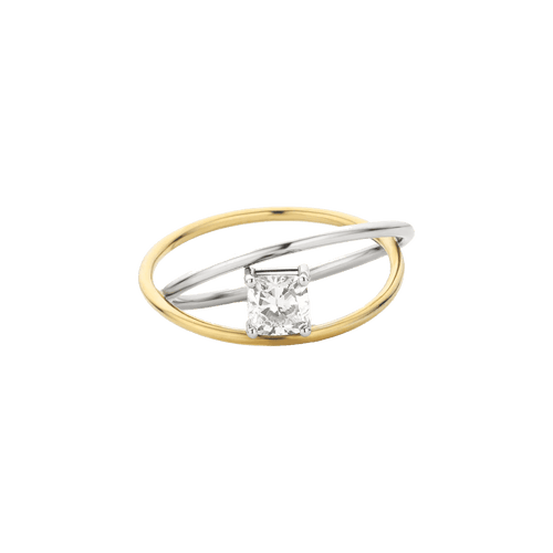  Parallax cushion ring - Parallax Half Carat Cushion Cut Diamond Ring -  The Future Rocks -    1 