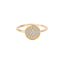 Pave disk ring - The Future Rocks