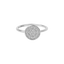 Pave disk ring - The Future Rocks