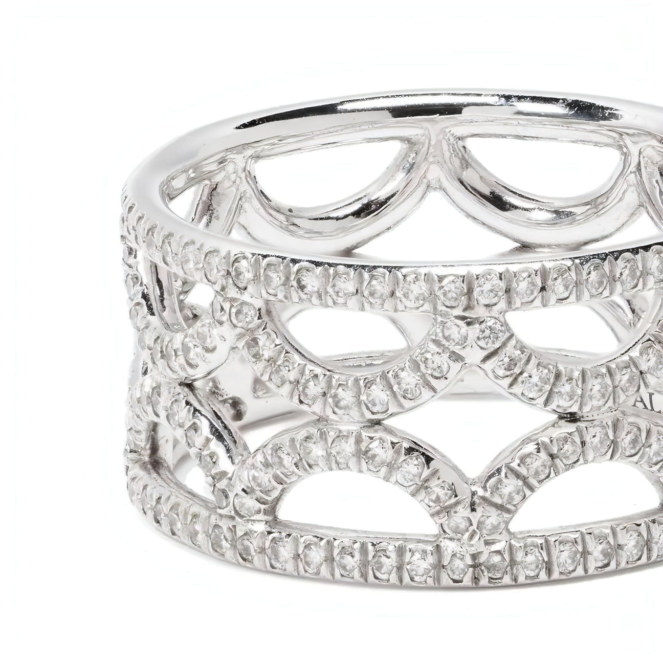  Perpétuel.le pavée ring band - Perpétuel.le pavée ring band -  The Future Rocks -    3 