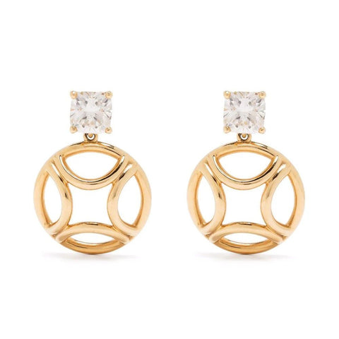 Perpétuel.le pendant earrings - Perpétuel.le Lab-Grown Diamond Pendant Earrings -  The Future Rocks  -    3 