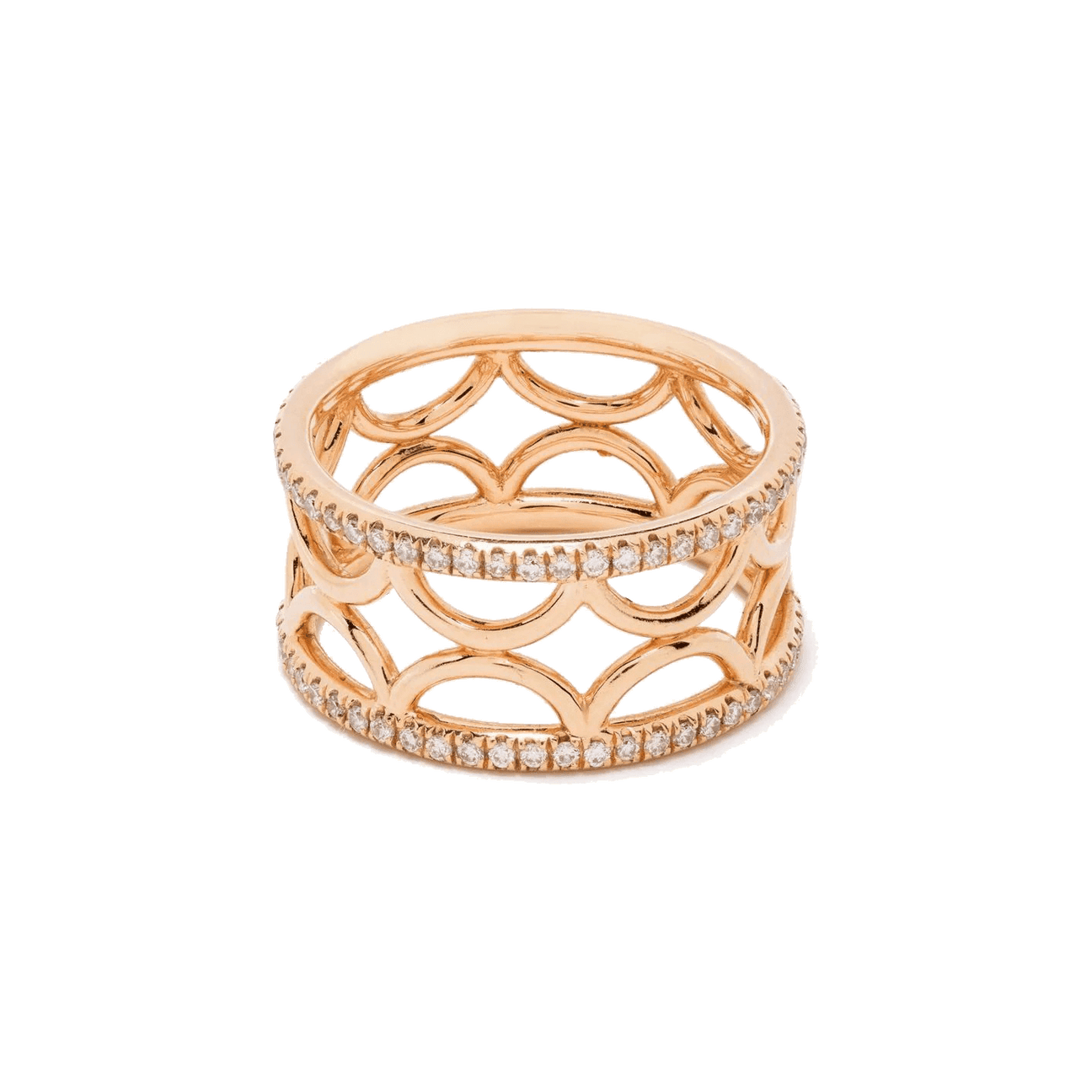  Perpétuel.le semi-pavée ring band - Perpétuel.le semi-pavée ring band -  The Future Rocks -    6 