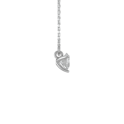  Pur.e necklace - Pur.e Lab-Grown Diamond Solitaire Necklace -  The Future Rocks  -    6 