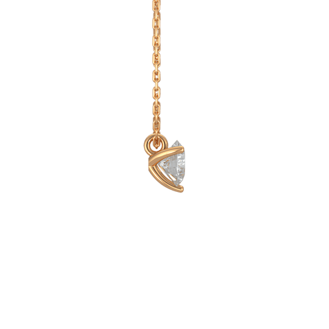  Pur.e necklace - Pur.e Lab-Grown Diamond Solitaire Necklace -  The Future Rocks  -    3 