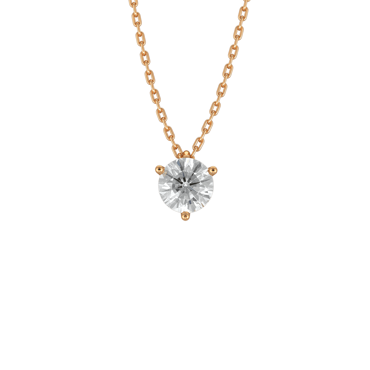  Pur.e necklace - Pur.e Lab-Grown Diamond Solitaire Necklace -  The Future Rocks -    1 