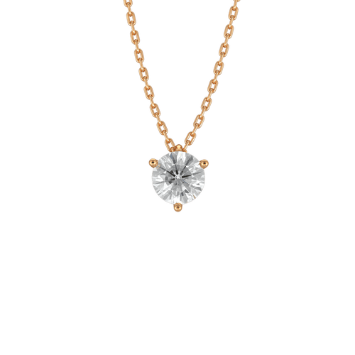  Pur.e necklace - Pur.e Lab-Grown Diamond Solitaire Necklace -  The Future Rocks -    1 