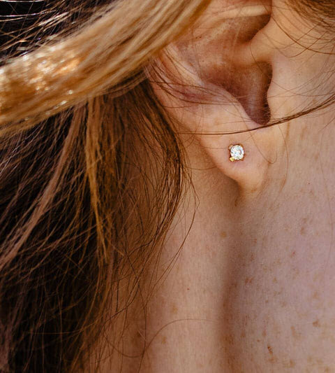  ReMind earrings - ReMind Lab-Grown Diamond Stud Earrings -  The Future Rocks  -    2 