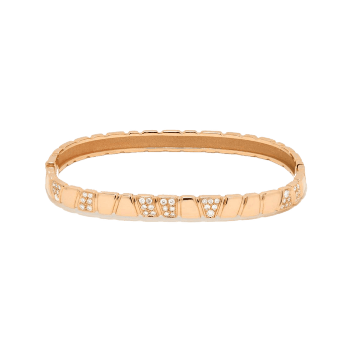  Ride+love semi-pavé bangle bracelet - Ride & Love Semi-Pavé Bangle Bracelet -  The Future Rocks -    1 