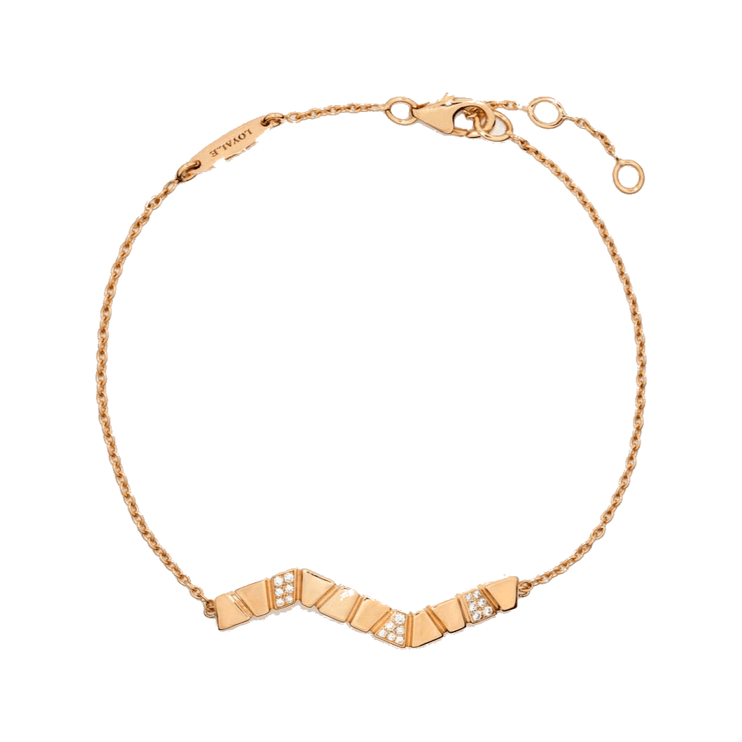  Ride+love semi-pavé bracelet - Ride+love semi-pavé bracelet -  The Future Rocks -    1 