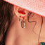  Ride+love small semi-pavée earrings - Ride & Love Small Semi-Pavée Earrings -  The Future Rocks  -    5 