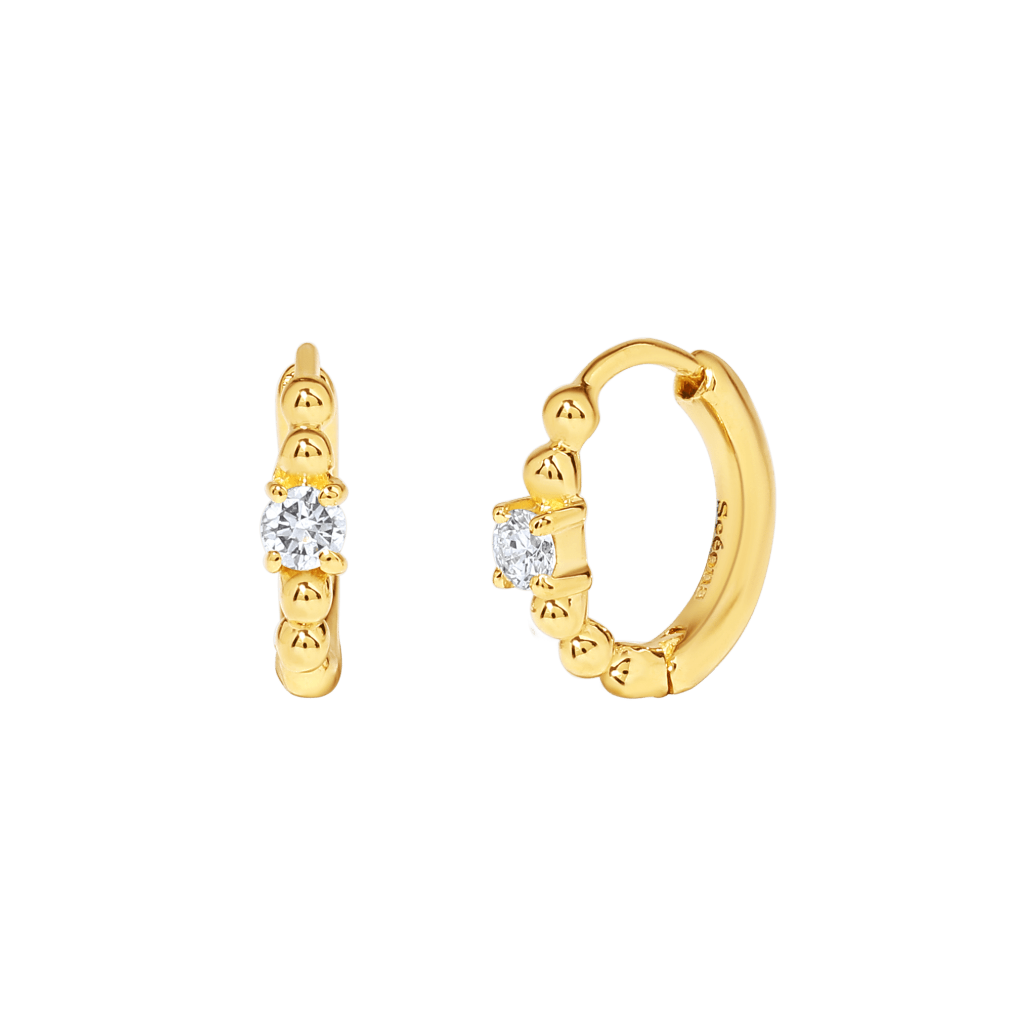  Roucou hoop earrings - Roucou hoop earrings -  The Future Rocks -    1 