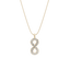  Sailor knot pendant necklace - Lab-Grown Diamond Infinity Necklace -  The Future Rocks  -    1 