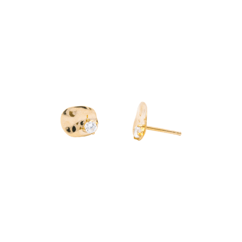  Salouen stud earrings - Salouen 18K Gold Lab-Grown Diamond Stud Earrings -  The Future Rocks  -    1 