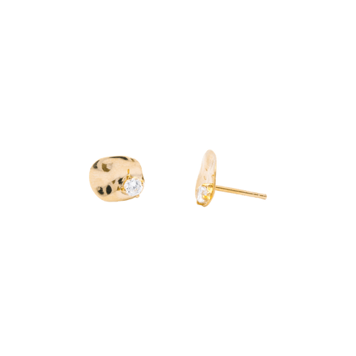  Salouen stud earrings - Salouen 18K Gold Stud Earrings -  The Future Rocks -    1 