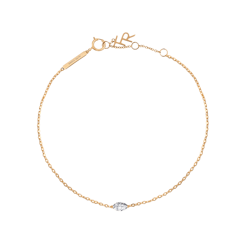  Saturn solitaire bracelet - Marquise Cut Lab-Grown Diamond Solitaire Bracelet -  The Future Rocks -    1 