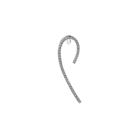  Silk - Lab-Grown Diamond Silk Earrings -  The Future Rocks  -    1 