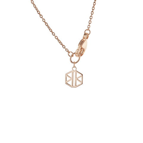  Solaris necklace - 18K Rose Gold Diamond Solitaire Pendant Necklace -  The Future Rocks  -    5 