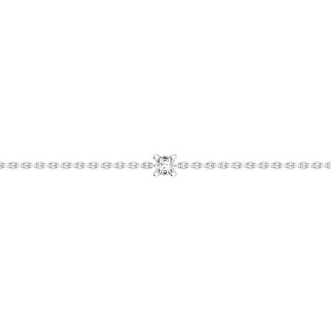  Solitaire bracelet - 18k Gold Lab-Grown Diamond Solitaire Bracelet -  The Future Rocks  -    4 