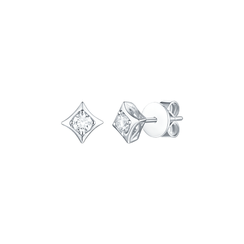  Sparkle earrings I - Lab-Grown Diamond Sparkle Earrings I -  The Future Rocks  -    1 