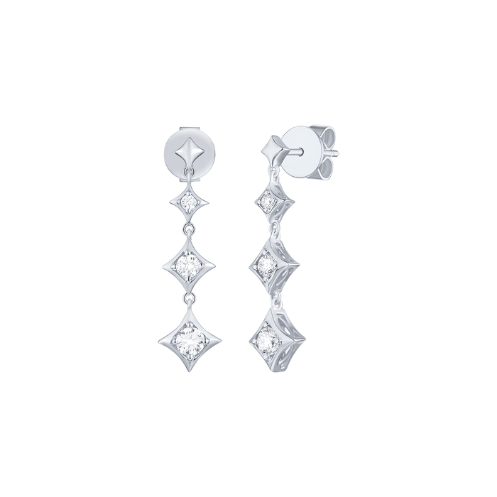  Sparkle earrings II - Lab-Grown Diamond Sparkle Earrings II -  The Future Rocks -    1 