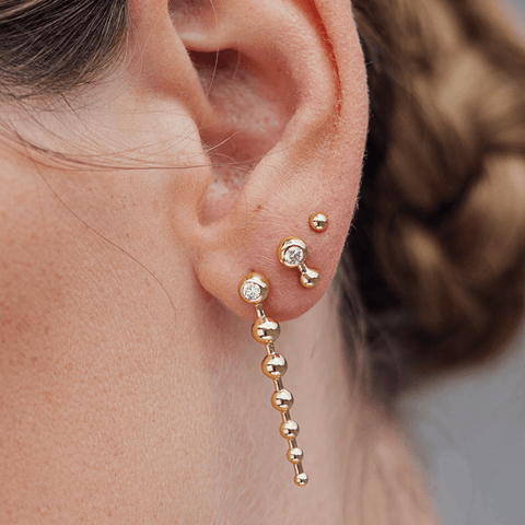  Sphere stud earrings - Sphere Stud Earrings -  The Future Rocks  -    5 