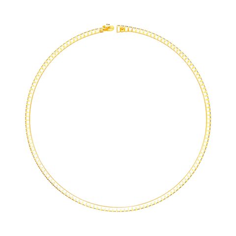  Tennis bracelet - 18K Gold Lab-Grown Diamond Tennis Bracelet -  The Future Rocks  -    3 