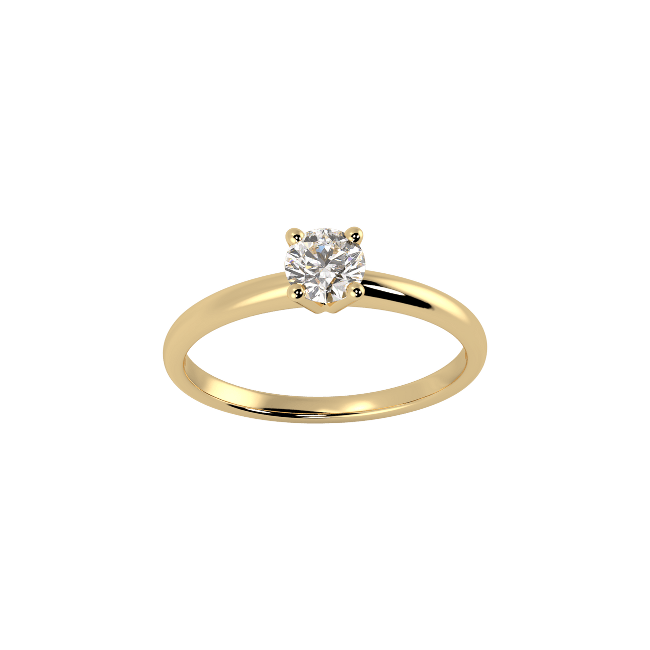  The only one ring - Lab-Grown Diamond Solitaire Ring -  The Future Rocks -    1 