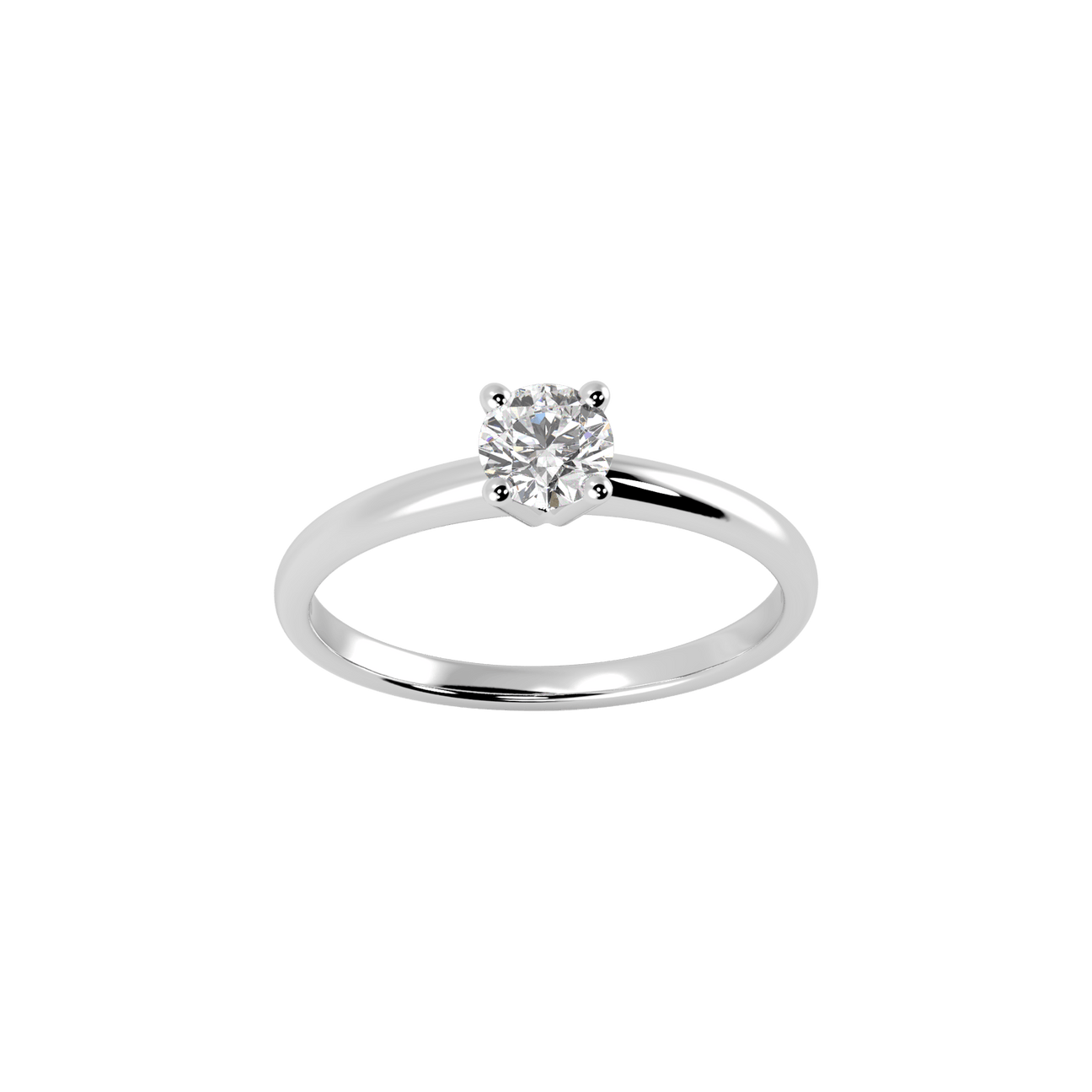  The only one ring - Lab-Grown Diamond Solitaire Ring -  The Future Rocks -    7 