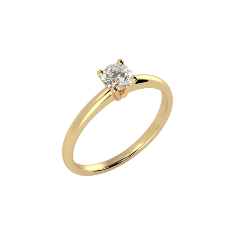  The only one ring - Lab-Grown Diamond Solitaire Ring -  The Future Rocks  -    3 
