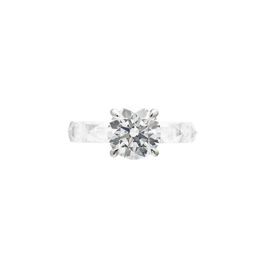 THE RING - Round - THE RING - 2ct Round Cut Lab-Grown Diamond IGI Certified -  The Future Rocks -    1