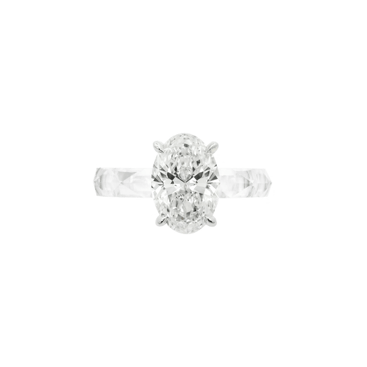 THE RING - Oval - THE RING - 2ct Oval Cut Lab-Grown Diamond IGI Certified -  The Future Rocks -    1