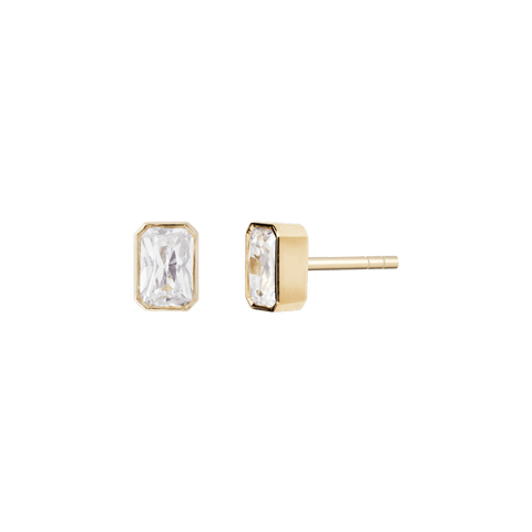 Thea solitaire earrings - The Future Rocks