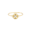  Theadora ring - 18K Recycled Gold Medallion Theadora Ring -  The Future Rocks  -    1 