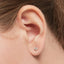  Venus solitaire earrings - Heart Cut Lab-Grown Diamond Solitaire Stud Earrings -  The Future Rocks  -    2 