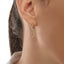  Wave earrings - Lab-Grown Diamond Wave Earrings -  The Future Rocks  -    3 