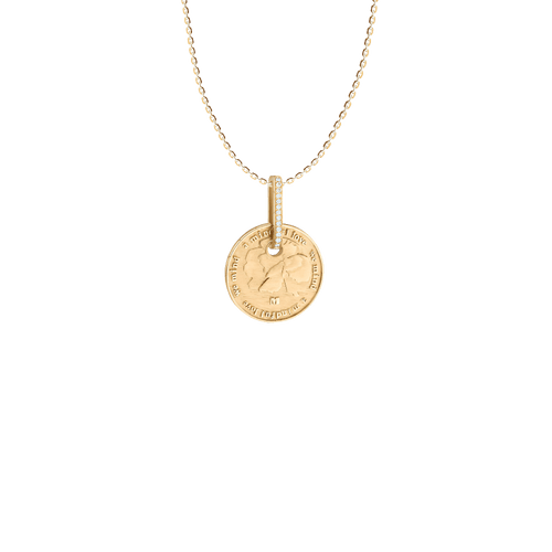  Wild flowers pendant necklace - 18K Recycled Gold Wild Flowers Diamond Pendant Necklace -  The Future Rocks -    1 