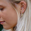  Wilderness earrings - Wilderness Lab-Grown Diamond Hoop Earrings -  The Future Rocks  -    2 